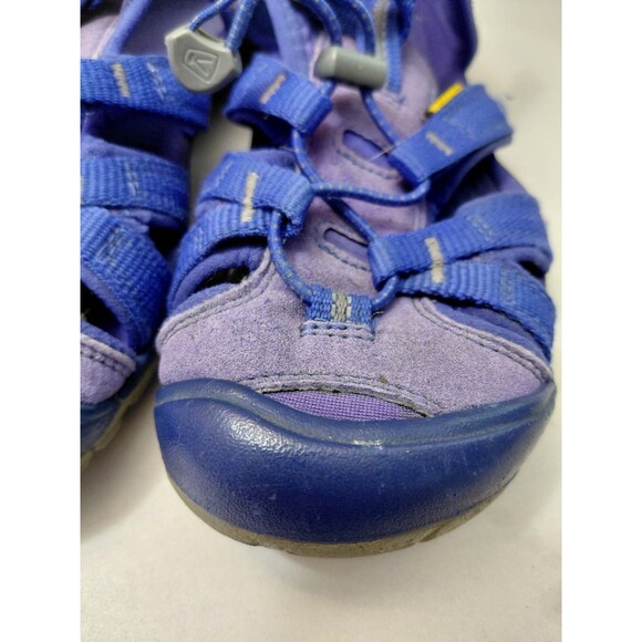 Keen Newport H2 Size 2 Big Kids Blue Purple Sandal Shoes Watershoes - Picture 10 of 10